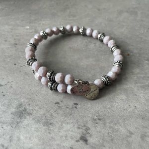 Alex and Ani Beaded Wrap Bracelet